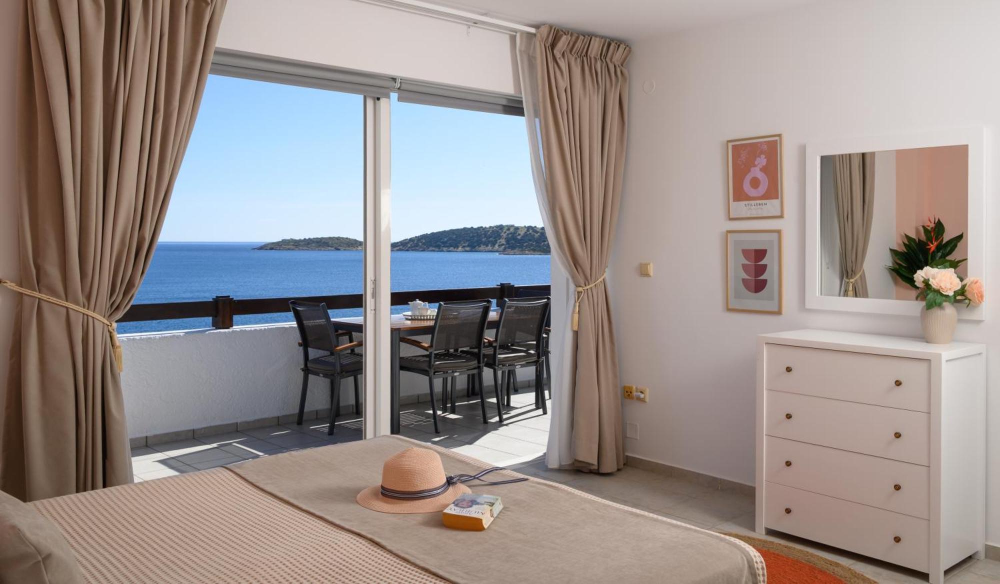 Horizon Central Apartment Amazing View Агиос-Николаос Экстерьер фото